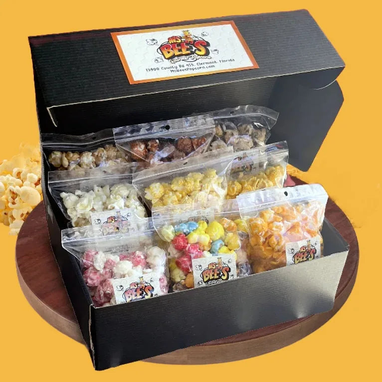 Gift Boxes - Ms. Bee's Gourmet Popcorn