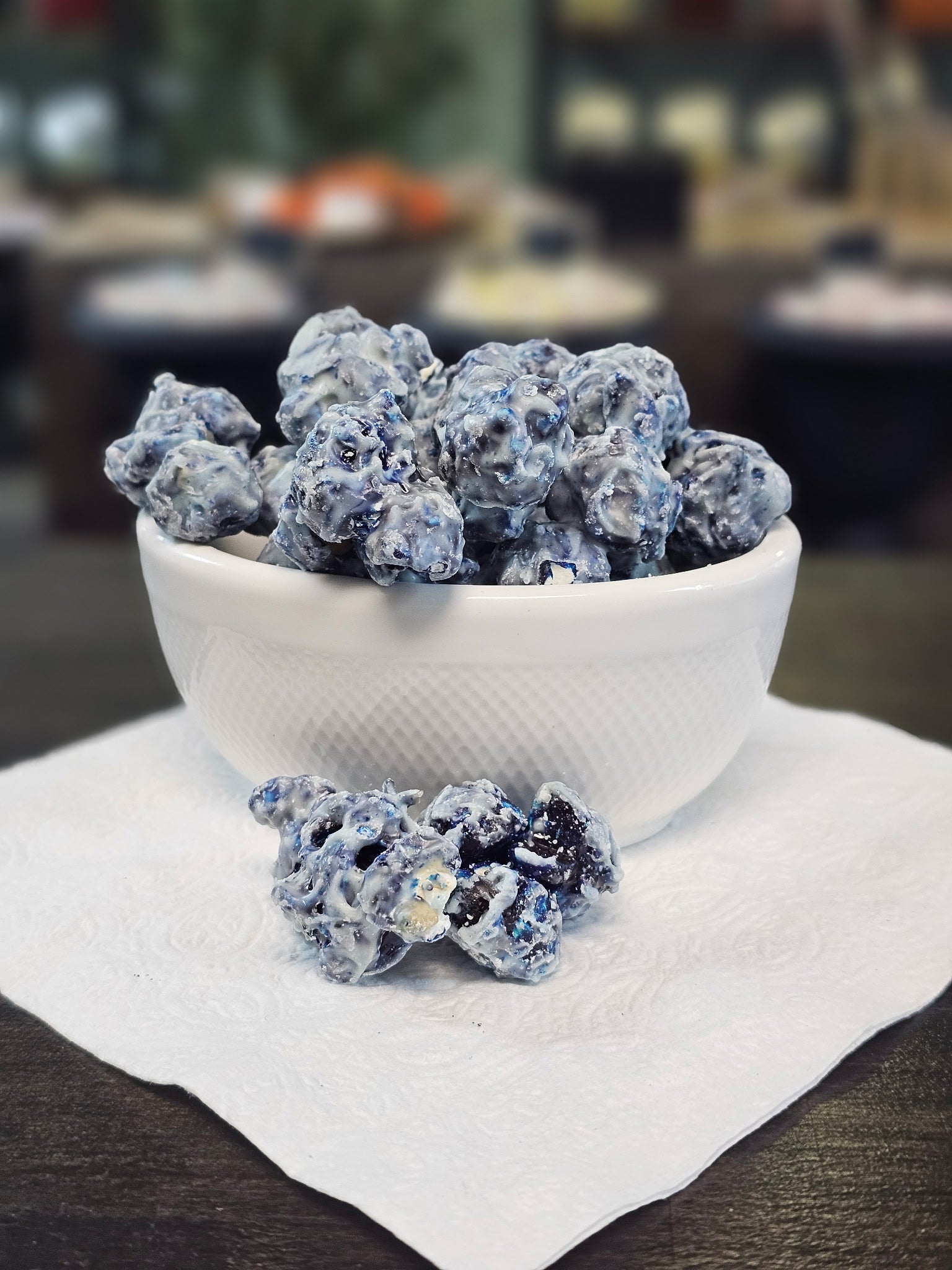 Blueberry Muffin Popcorn
