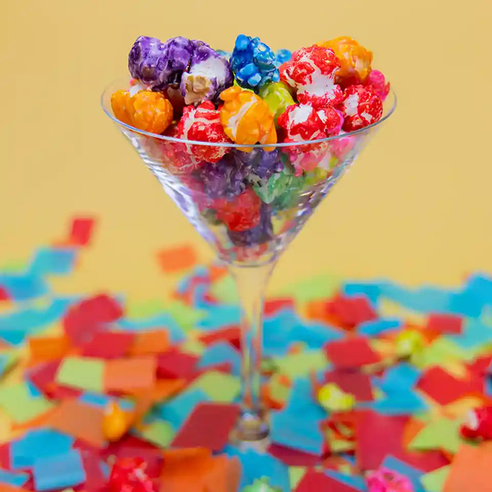 Cornfetti Popcorn | Mixed Candy Flavors | Ms. Bee's – Ms. Bee's