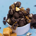 Dark Chocolate Sea Salt Caramel Popcorn