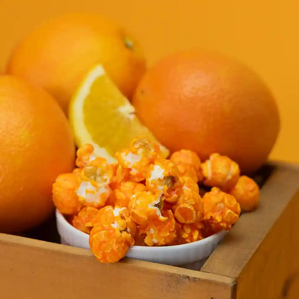 Orange Popcorn
