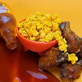 Ms. Bee's Spicy Buffalo Popcorn — bold hot wing flavor with a kick